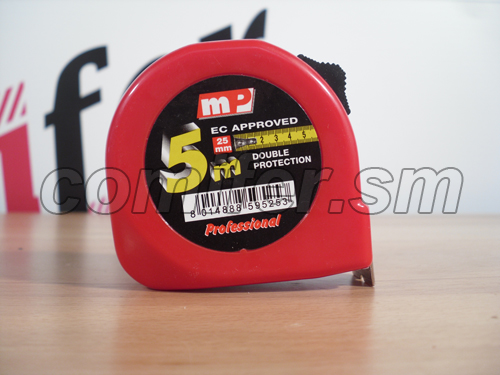 Flessometro 5 metri MP Fluorescent 0559525