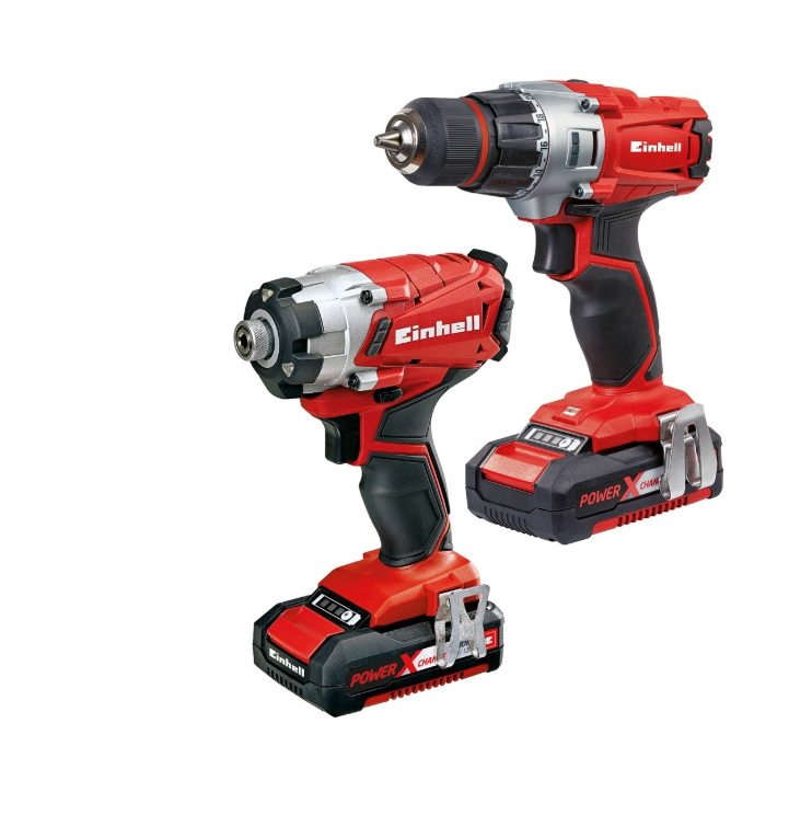 Einhell avvitatore impulsi a batteria te-ci 18 li