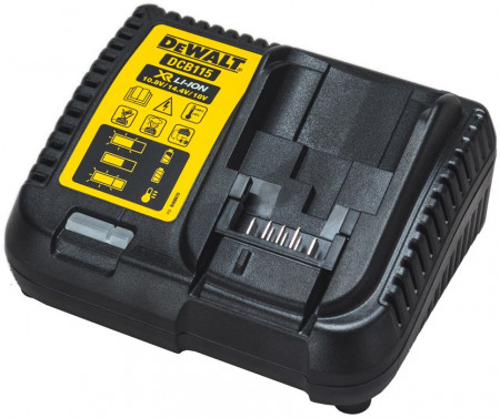 Dewalt DCB115, stazione caricabatterie multivoltaggio per batterie XR litio 10.8V - 14.4V - 18V