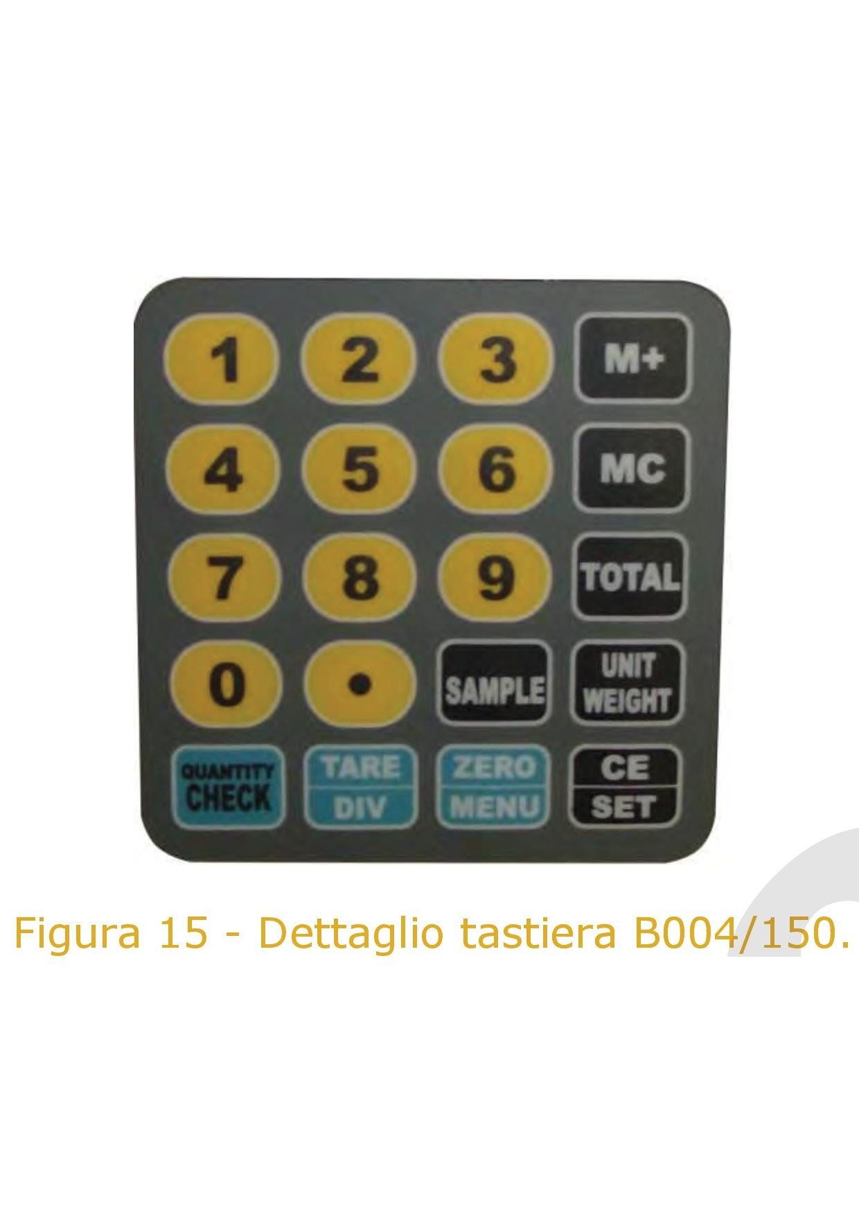 BILANCIA ELETTRONICA DIGITALE CONTAPEZZI 7,5 KG FERVI B004/7