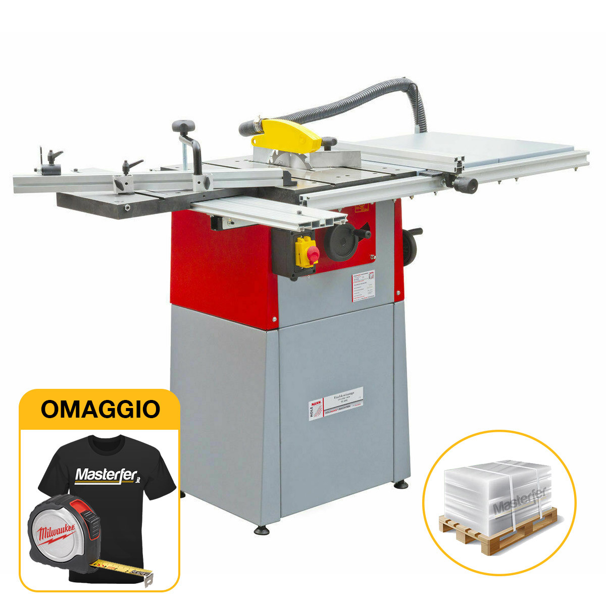 Holzmann FS 200 - Fresatrice per legno con banco, 230V