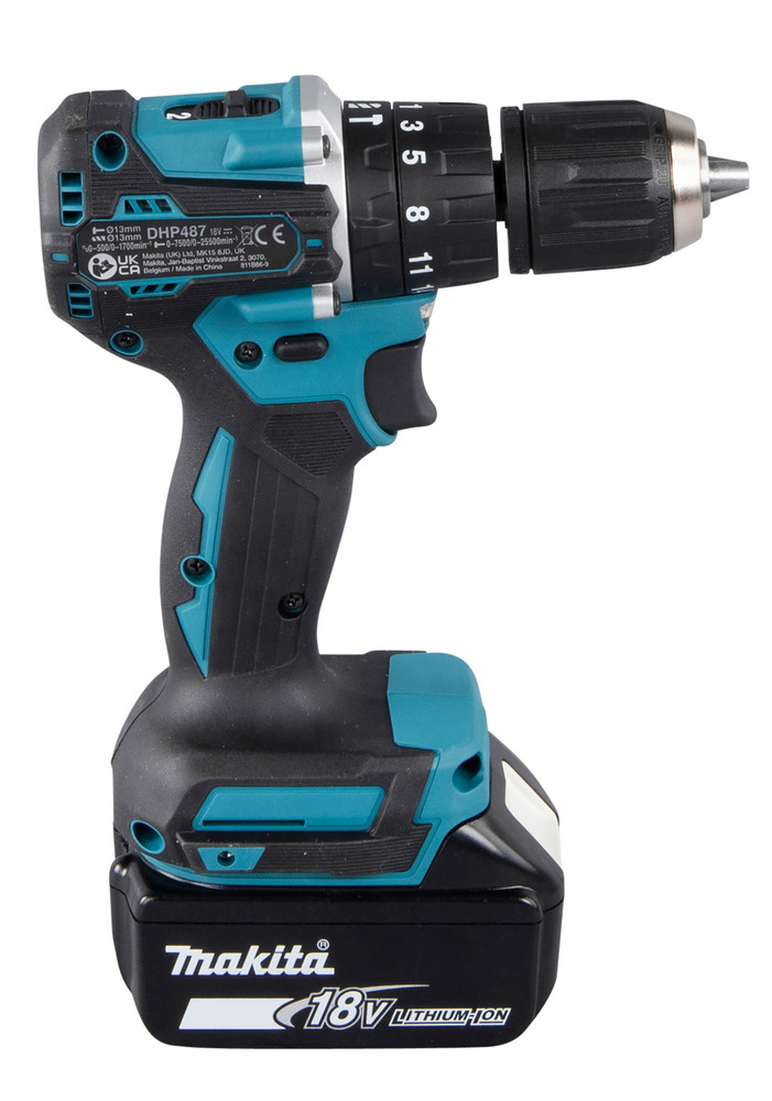 Makita DLX2414JX4 - Trapano a percussione + Avvitatore a impulsi + 2 x 3Ah  con 38 accessori