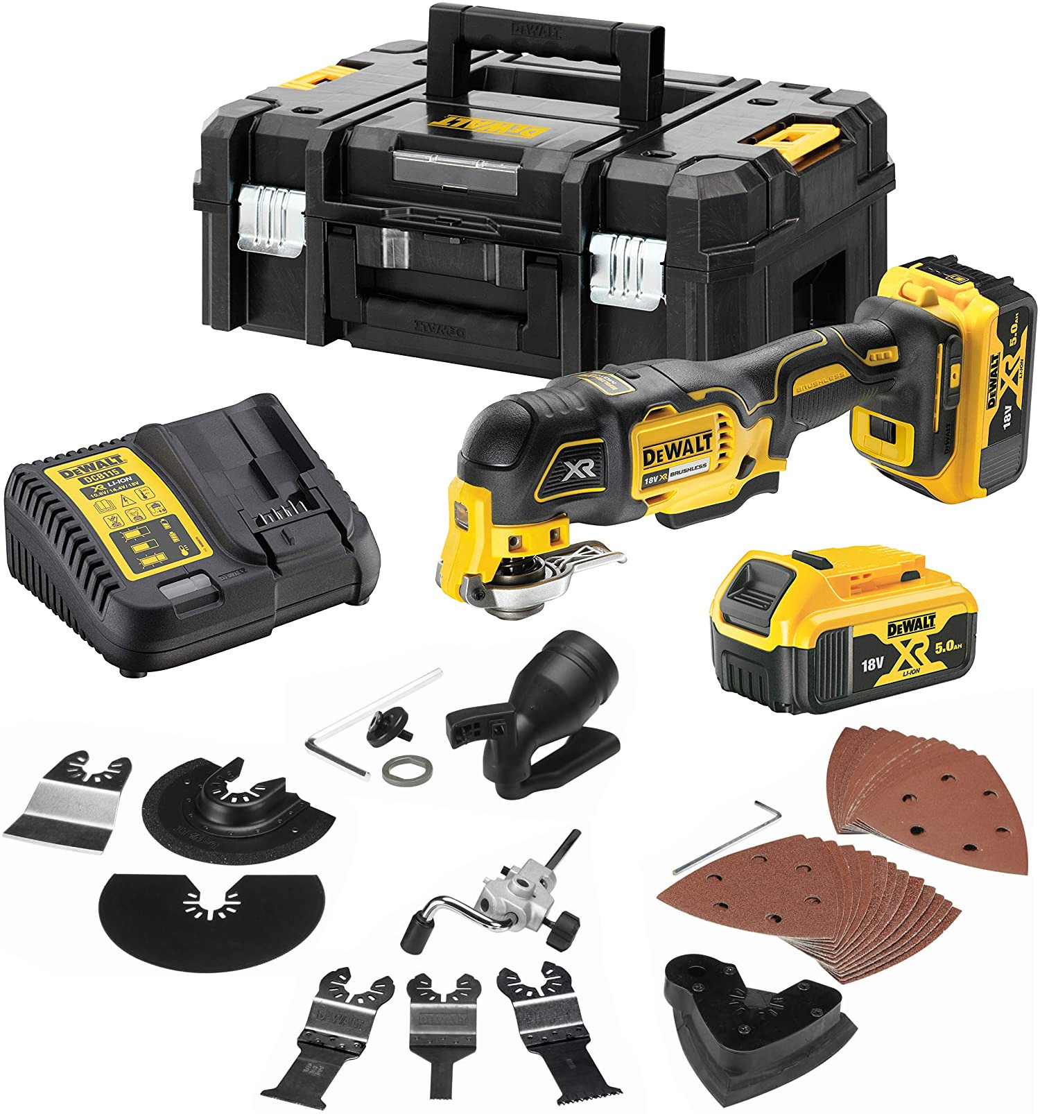 Dewalt DCS356P2-QW - Utensile multifunzione 18V XR