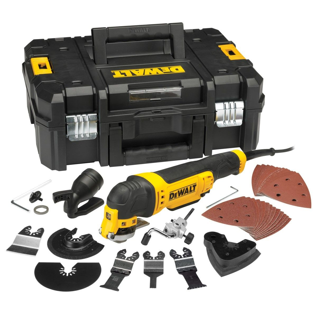 Utensile multifunzione Dewalt DWE315KT - 37 accessori