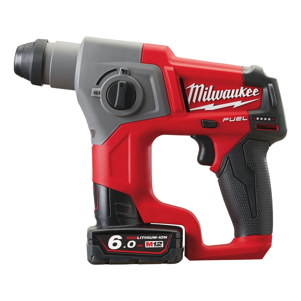 Milwaukee M12 FPP3R-6423P - Kit utensili a batteria Fuel, Trapano,  Tassellatore, mini Smerigliatrice, 3 batterie in valigetta packout