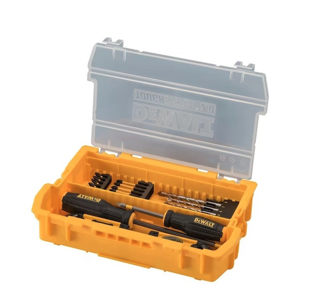 Dewalt ToughSystem 2.0 DWST08035 - Cassetta porta attrezzi profonda e  compatta