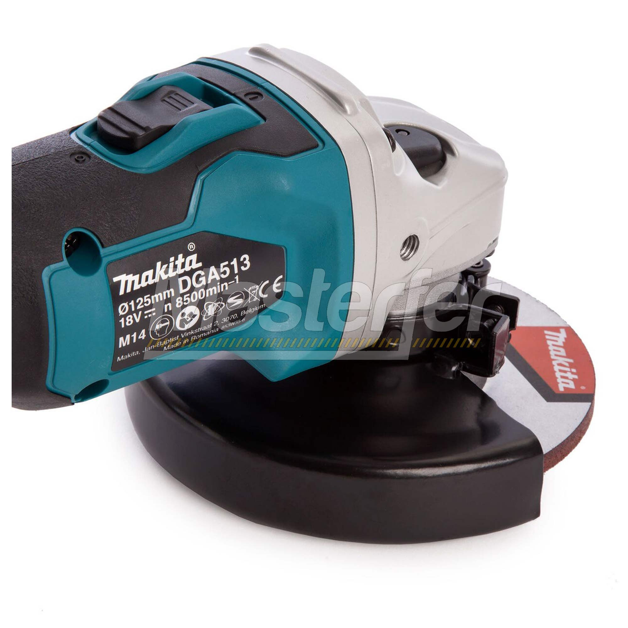 Mini-Smerigliatrice MAKITA DGA508RTJ1 (1 x 5,0 Ah + DC18RC + MAKPAC 3)  7136699 Makita