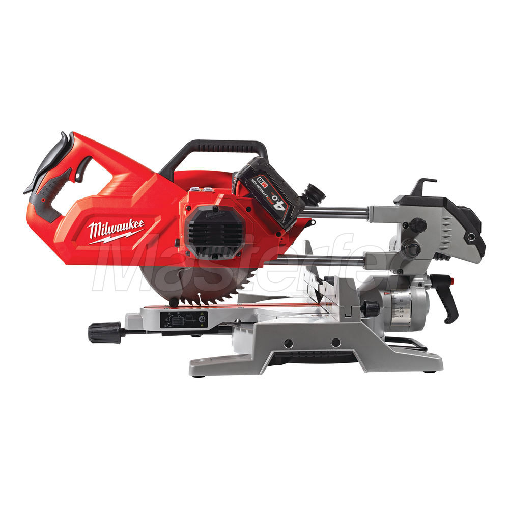 Milwaukee M18 SMS216-0 - Troncatrice radiale per legno a batteria M18,  disco 216MM