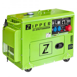 Zipper ZI-STE7500DSH - Generatore di corrente monofase / trifase 4,2 Kw