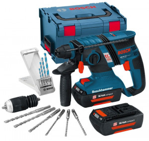 Trapano tassellatore a batteria Brushless Bosch GBH 36 V-EC Compact