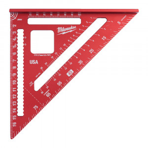 Milwaukee 4932472124 - Squadra triangolare per coperture - Metrica - Lunghezza 18 cm