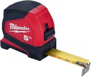 Milwaukee 4932459592 - Metro flessometro Rosso/Nero - lunghezza 5 metri