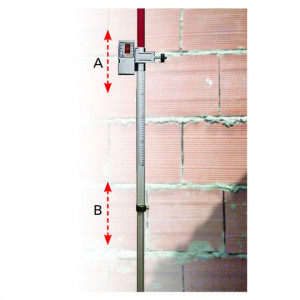 Metrica 60621 - Asta telescopica per ricevitore 240 cm.