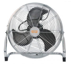 Vinco FA-45 KROMO 70611 - Ventilatore da terra grandi volumi – diametro pale cm. 45 – cromato