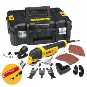 Utensile multifunzione vibrante Dewalt DWE315KT - 37 accessori