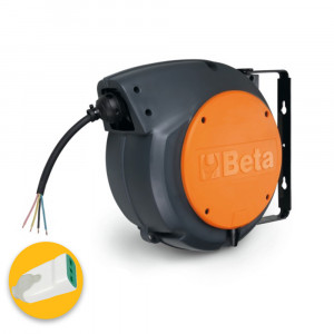Beta 1846 10-H05 - Avvolgicavo elettrico automatico ø 4 X 1,5 mm - Lunghezza 10 metri