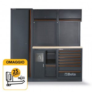 Beta C45PRO CW - Combinazione arredo officina C45PRO