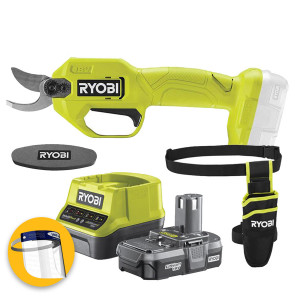 Ryobi RY18SCA-115P - Cesoia forbice a batteria 18V - 1 x 1,5 Ah - in fodero