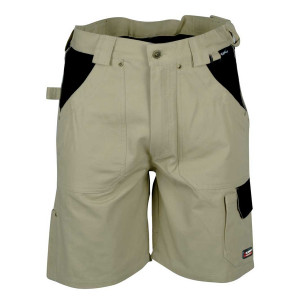 Pantaloni corti da lavoro Cofra SARAGOSSA - Beige/Nero - Bermuda