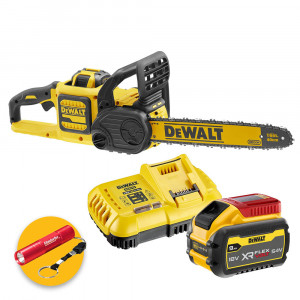 Elettrosega a batteria 54V 9Ah Dewalt DCM575X1 - barra 40cm