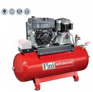 Fini BK119-270F-11 motocompressore a diesel 10 bar , 270 l 1400 giri , ( batteria non inclusa )