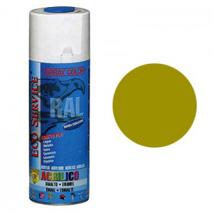 Eco Service RAL1027 spray 400ml - Giallo Curry