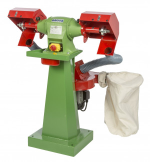 Pulitrice con aspiratore Nebes PA-10 serie industriale in ghisa - 1,0 HP monofase