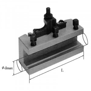 Fervi T00B/B - Porta utensili a sede prismatica