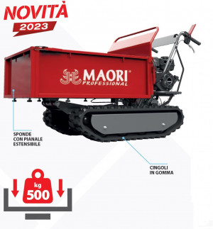 Transporter Motocarriola Professional Maori MPT 500 CDI (DUMPER) 056650 500Kg