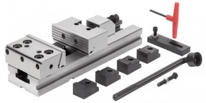 Fervi M028/200/600 - Morsa di precisione in acciaio