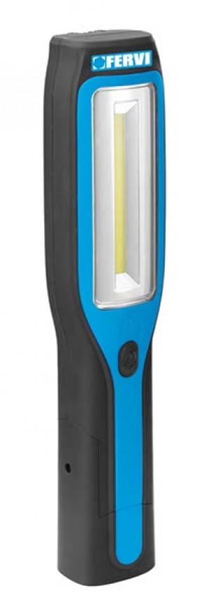 Fervi 0401 - Lampada ricaricabile con tecnologia led cob