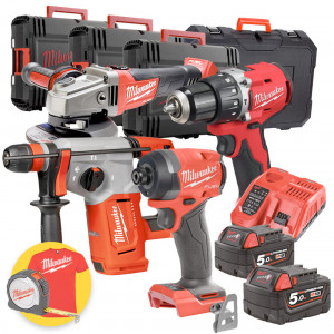 kit milwaukee utensili completo 18 volt