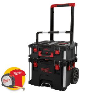 Milwaukee trolley carrello Packout + valigetta grande