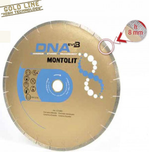 Montolit SCX230 230x30/25,4 mm Disco diamantato dna per gres porcellanato ceramica granito per FS4700 e FS3600