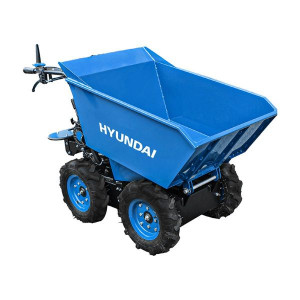 Hyundai 65920 - Motocarriola dumper a ruote - capacità 300kg 