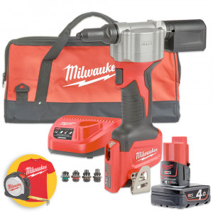 Milwaukee M12 BPRT-401B rivettatrice a batteria 