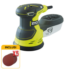 Ryobi ROS300 - Levigatrice rotorbitale elettrica 300W MM.125