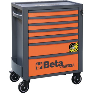 Beta RSC24A/7 - Cassettiera porta attrezzi 7 cassetti, con sistema antiribaltamento