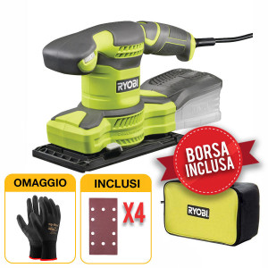 Ryobi RSS280-S - Levigatrice orbitale elettrica 280W - 93X185MM