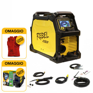 Esab Rebel EMP 205ic - Saldatrice Multiprocesso AC-DC (MMA, MIG/MAG, TIG)