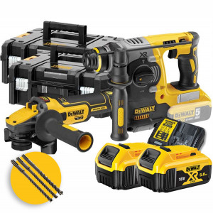 Dewalt DCG409NT - Smerigliatrice angolare a batteria 18V, brushless in valigetta T-stak