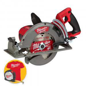 Milwaukee M18 FCSRH66-0 - Sega circolare a batteria con impugnatura posteriore, disco da 190MM