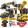 Kit utensili a batteria Dewalt 18V DCK353P4T - Trapano DCD796 - Tassellatore DCH273 - Smerigliatrice DCG405