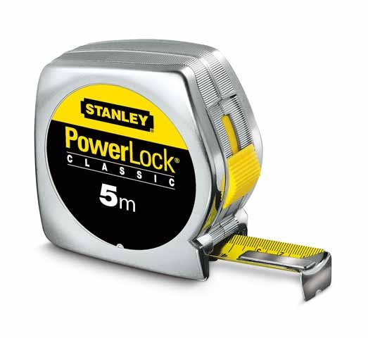 Metro Stanley Control-Lock 5 metri larghezza 25mm - Ferramenta Mittica