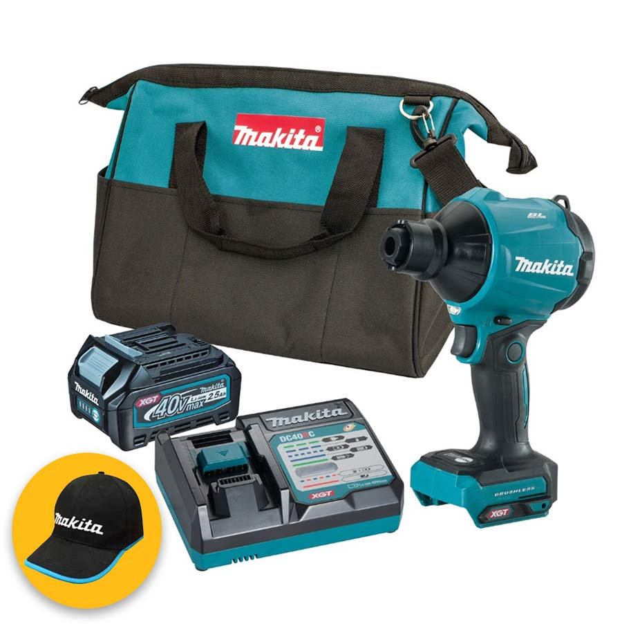 Makita AS001GZ Soffiatore a pistola 4 velocità 40 V senza batterie