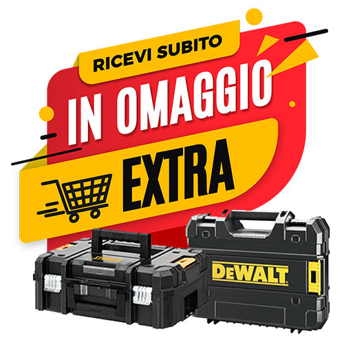 Dewalt kit elettroutensili a batteria 18V - Avvitatore ad impulsi DCF850 +  Trapano a percussione DCD996