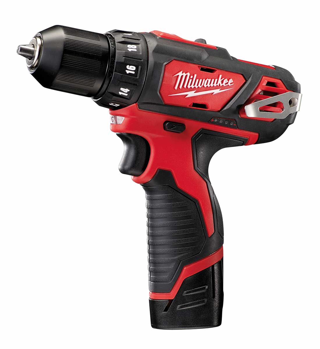 Milwaukee M12 BDD-152C, trapano avvitatore compatto a batteria, 2 x 1.5Ah 12V, con valigetta